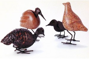Zeepsteen vogels uit Zimbabwe