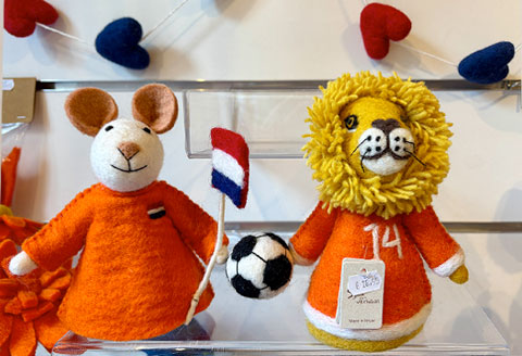 WK-voetbal in oranjesfeer!